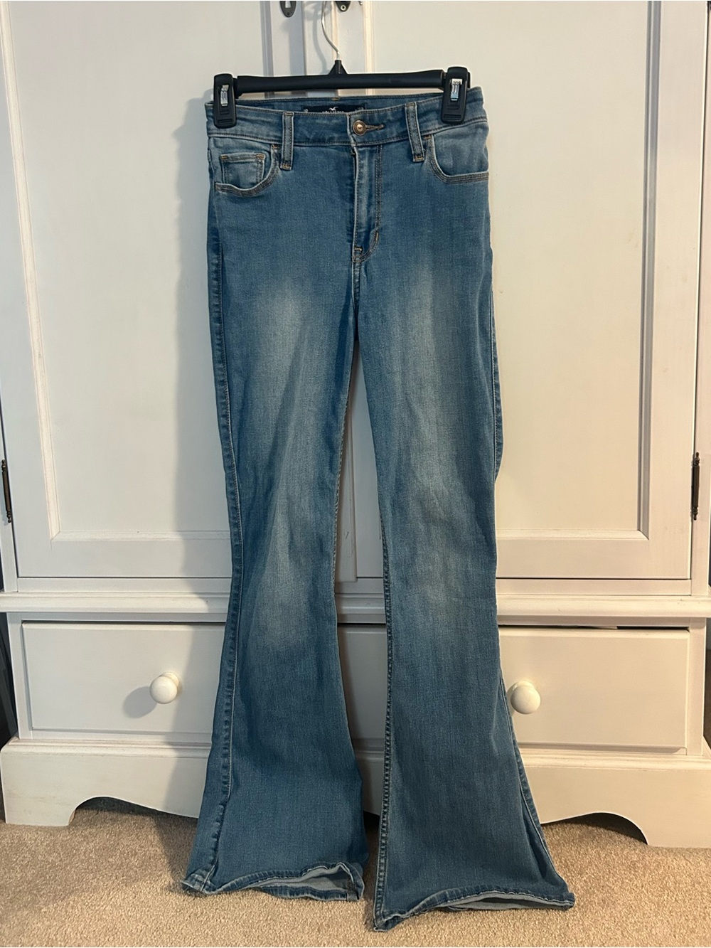 Hollister Light Blue Flare Jeans